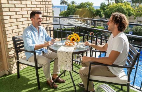 Studio With Views Next To Puerto Marina THE GREEN DOOR - Foto 7