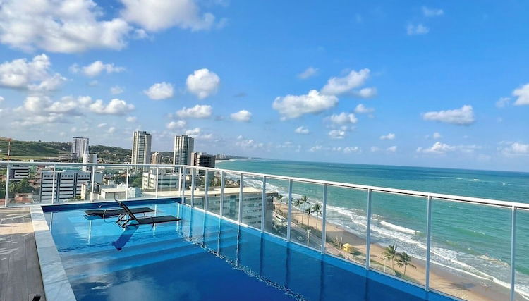 Blick von der Unterkunft