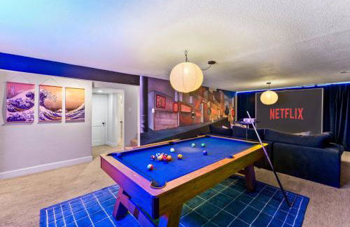 5BD Japanese-Themed w/ Hot Tub, Movie Room & Games - Foto 55