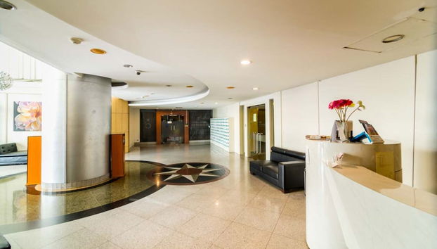 Zona de estar del vestíbulo