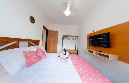 Pé na areia Tenório e Grande - 350m - 5 min à pé com varanda gourmet- recém reformado e aconchegante, com utensílios de praia e máquina de lavar roupas - Foto 20