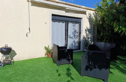 Studio climatisé-terrasse-Netflix-jardin à 10 min de Cassis - Foto 24