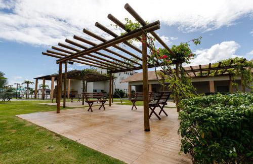 Muro Alto Condomínio Clube - FLAT TÉRREO - Foto 49