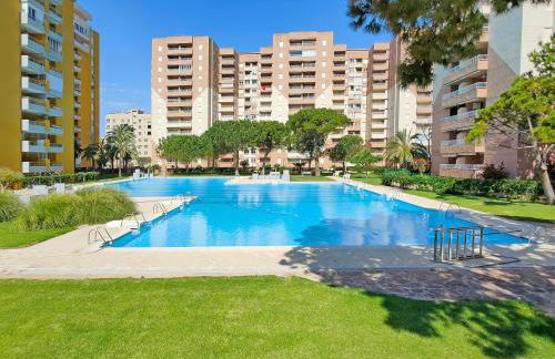 Global Properties, Practico apartamento con piscina en Residencial Brezo Canet - Foto 29