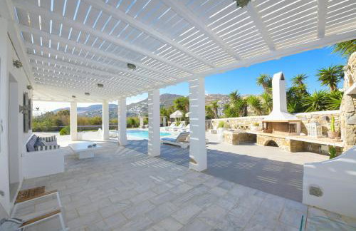 Villa "Kalli" with private pool - beachfront - Kalo Livadi - Foto 11