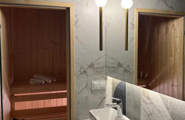 Family & Business Sauna Tężnia Apartments No 20 Leśny nad Zalewem Cedzyna - 1 Bedroom with Private Sauna, Bath with Hydromassage , Terrace, Parking, Catering Options - Foto 76