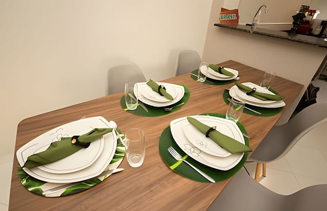 APTO decorado 5 hospedes AC e piscina - Photo 28