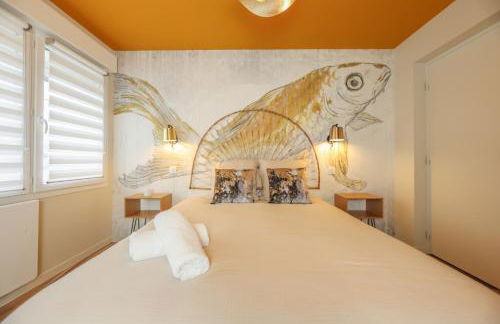 Le Coloré, Apt 90m2, 4 pers, Wimille proche Wimereux - Foto 9