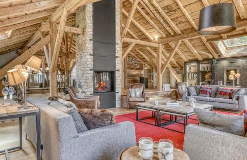 Chalet exceptionnel de 600m2 - Spa, salle de gym, ski-room - Foto 7