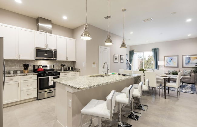 4 BR 4 BA Villa 5min Disneyworld 1804ft Gym - Foto 4