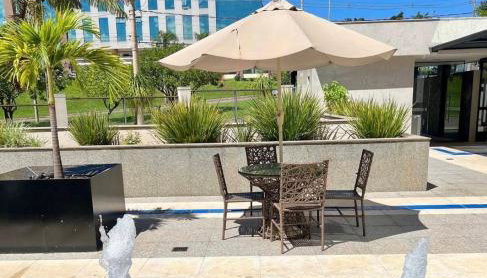 Studio Premium - Perto de Tudo - Vista Livre - Estacionamento privativo e Portaria 24h - Wi-Fi 600mbps - Foto 2, Garden, Garden view