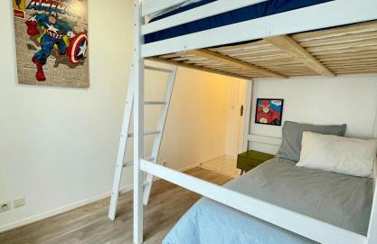T3 super cosy, parking sécurisé gratuit , grande terrasse balcon , ascenseur - Photo 12