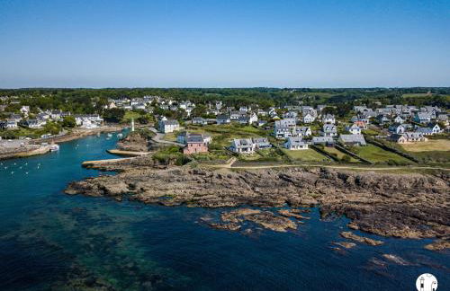 Villa Ponant 5 étoiles à Doëlan, piscine face mer - Foto 47