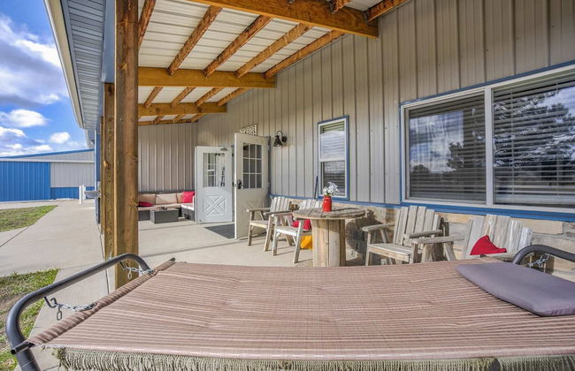 3BD Barndominium🐎 Ranch Experiencefoosball Snow Shoeswinter Trails - Foto 30