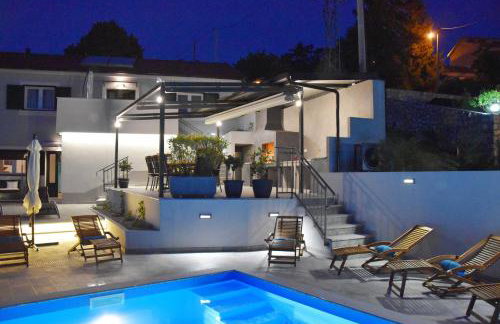 Villa LETA - Luxury villa in a green oasis with heated swimming pool, fitness center and summer kitchen - Kvarner - Foto 18