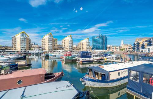 Luxurious houseboat near Canary Wharf in London - Foto 3