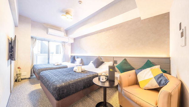 Apartment Hotel 11 Shinsaibashi II - Foto 3, Habitación