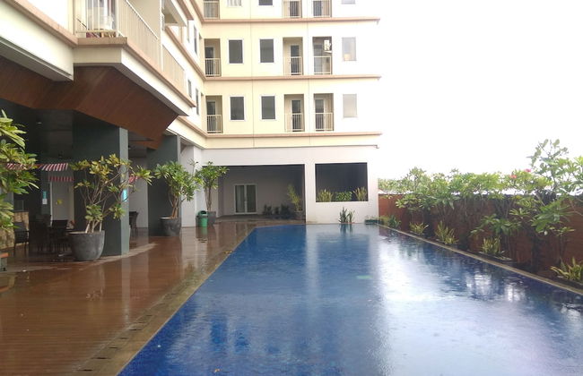 Modern Style Studio Tamansari Mahogany Apartment with City View - Foto 16