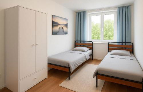 Monteurszimmer Move-in2Stay - Einzelbetten, Smart TV, Wifi - Foto 22