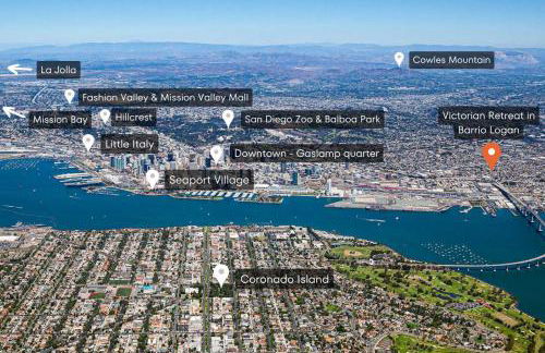 Victorian Retreat in Barrio Logan 1mi to Downtown - Foto 12