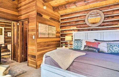 Classic Colorado Log Home with Mountain Views! - Foto 15