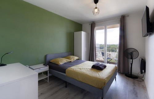 LE BEAULIEU * Appartement 4 chambres * 8pers * Clim * Parking * Balcon - Foto 12