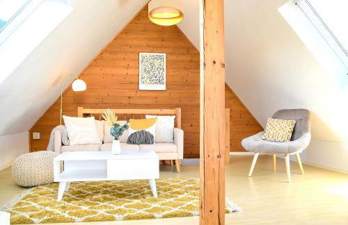 ROMANTIC-Apartment - Altbauflair mit Dachterrasse & Waldblick, Maisonette, 80m2 - Foto 5