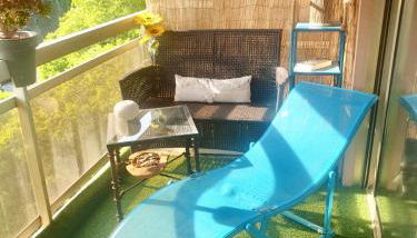 Luxurious Studio in Cannes 450m from sea with Terrace and Air Conditioning and private Parking - Foto 1