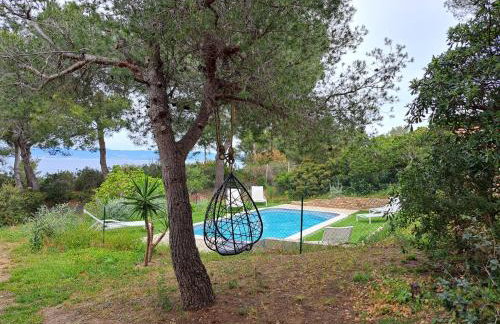 BASTIDE PRESQU ILE DE GIENS SUPERBE VUE MER PISCINE - Photo 6