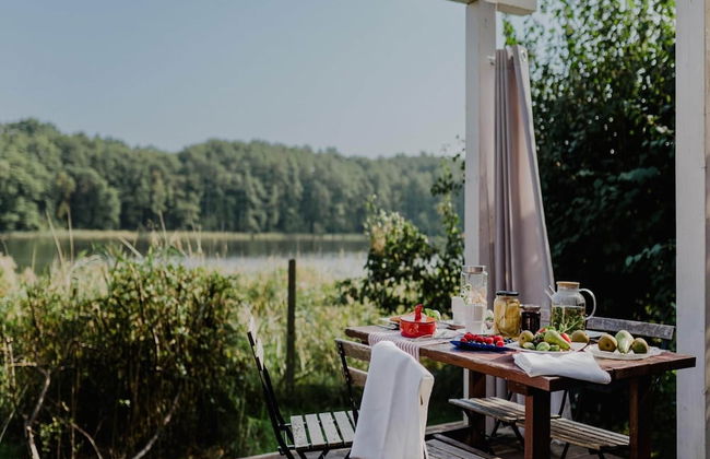 Wooden Home by Lake Klepnicko With Pier - Foto 11