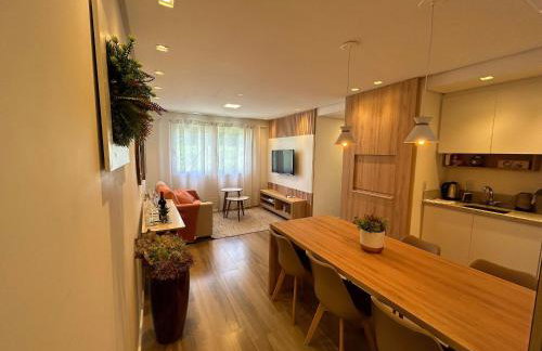 Apto decorado e aconchegante em Gramado - Foto 17