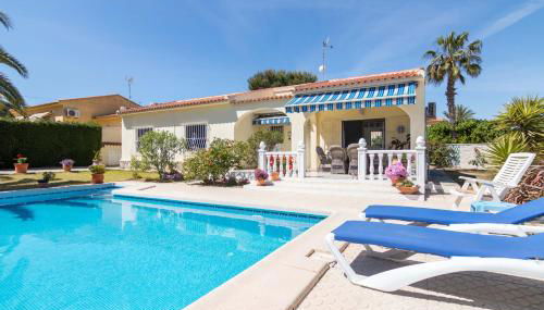 Charming one-floor villa with private pool in Los Balcones - Foto 2, sunbed