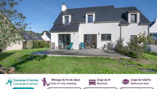 300m de la plage - Grande terrasse - 8 personnes - Foto 3, Garden, Garden view