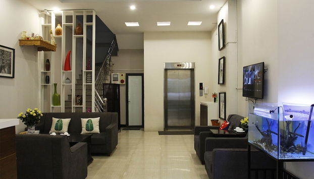 Sitzecke in der Lobby