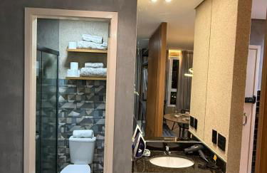 Flat Novo, Lindo e completo!Com piscina Incrível e pôr sol! - Photo 15