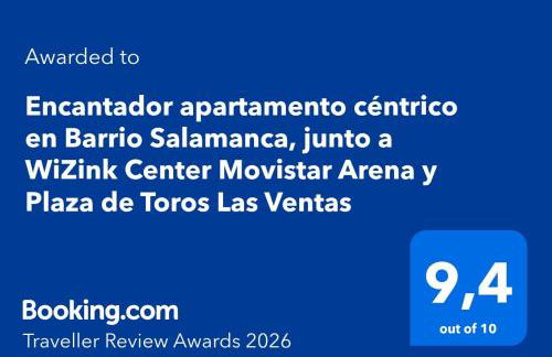 Encantador apartamento céntrico en Barrio Salamanca, junto a WiZink Center Movistar Arena y Plaza de Toros Las Ventas - Foto 3