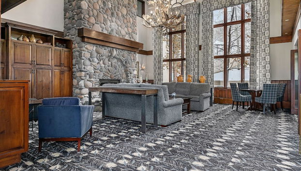 Sala de estar do lobby