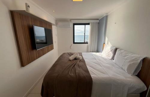 Hosts BR - Flat frente mar c/ cozinha - Foto 15