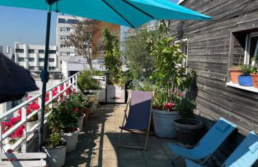 Trois pièces sur parc de la Villette Terrasse et vues - Foto 16