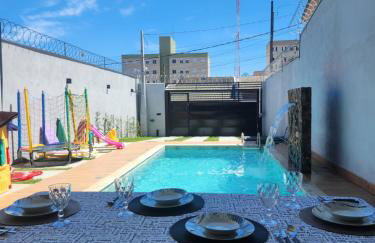 Sobrado novo e lindo com piscina - Foto 77