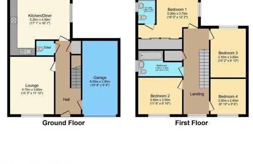 Chilton View - 4 Bed 2 Bath Luxury Home in County Durham - Foto 8