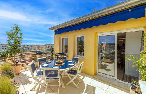 Luxurious penthouse, 2 bedroom suites, 3 spacious terraces, gorgeous views of mountains and sea, - Foto 18