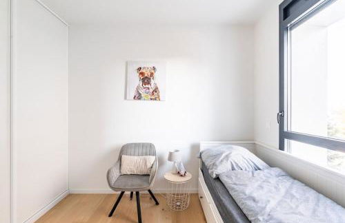 Basel-Tram 8-Tristate-Bridge-Riverview - Foto 33