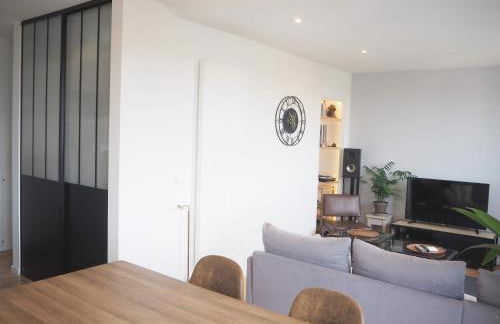 T2 style industriel avec balcon - Foto 6