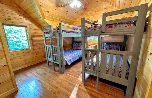 80PVR Log Home 20min to Bretton Woods AC Hot Tub wifi cable fireplace fire pit - Foto 23