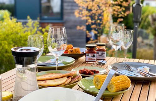 Ferien-Lodge Lindau - Private Sauna & nah am See - Foto 21