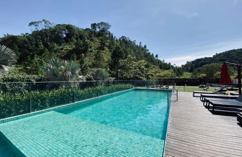 The Green Hill Apartamento na Praia Brava com Piscinas Playground e Academia - Foto 15