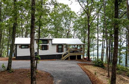 Peaceful Mountain Tiny Home with Breathtaking Valley Views & Fireplace Near Lookout Mountain, Menlo GA - Foto 35