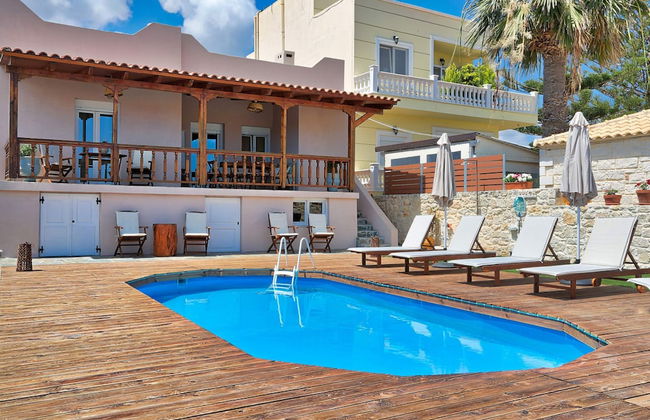 Anacosta Villa w Private Pool Cretan Seaside Gem - Foto 24