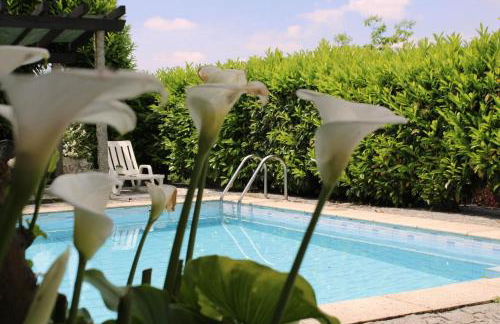 Pequena Casa rústica com piscina - Foto 45